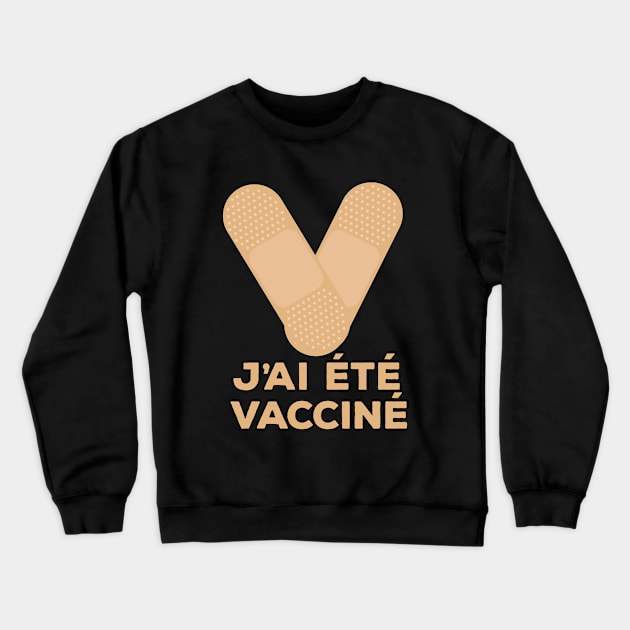 I've Been Vaccinated Crewneck Sweatshirt by DiegoCarvalho